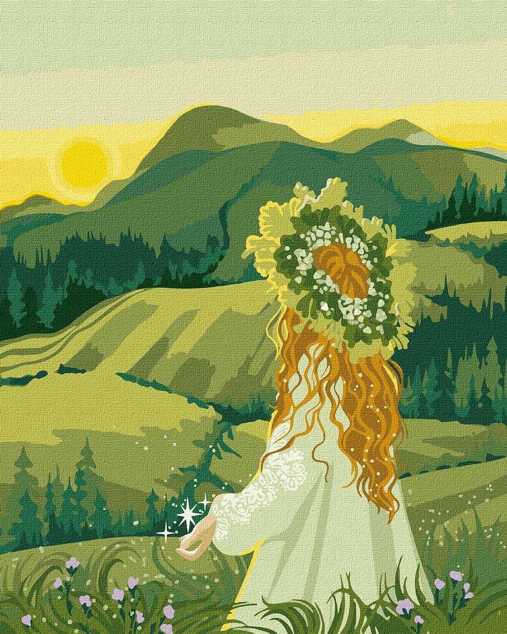 Картина по номерам Идейка Место силы KHO2595 полотно на подрамнике 40x50 см (1749108703)