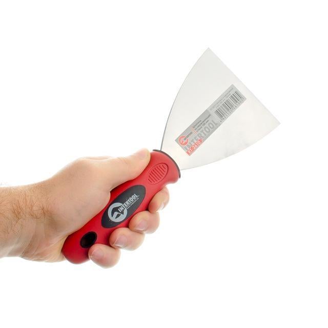 Шпатель Intertool із нержавіючої сталі 100 мм (KT-2610) - фото 5 Шпатель Intertool із нержавіючої сталі 100 мм (KT-2610) - фото 5