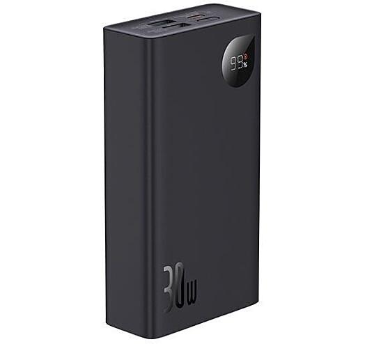 Портативна батарея Baseus Adaman 2 Digital Display 20000 mAh 30W VOOC Overseas Edition PPAD050101 Black (1970711581)