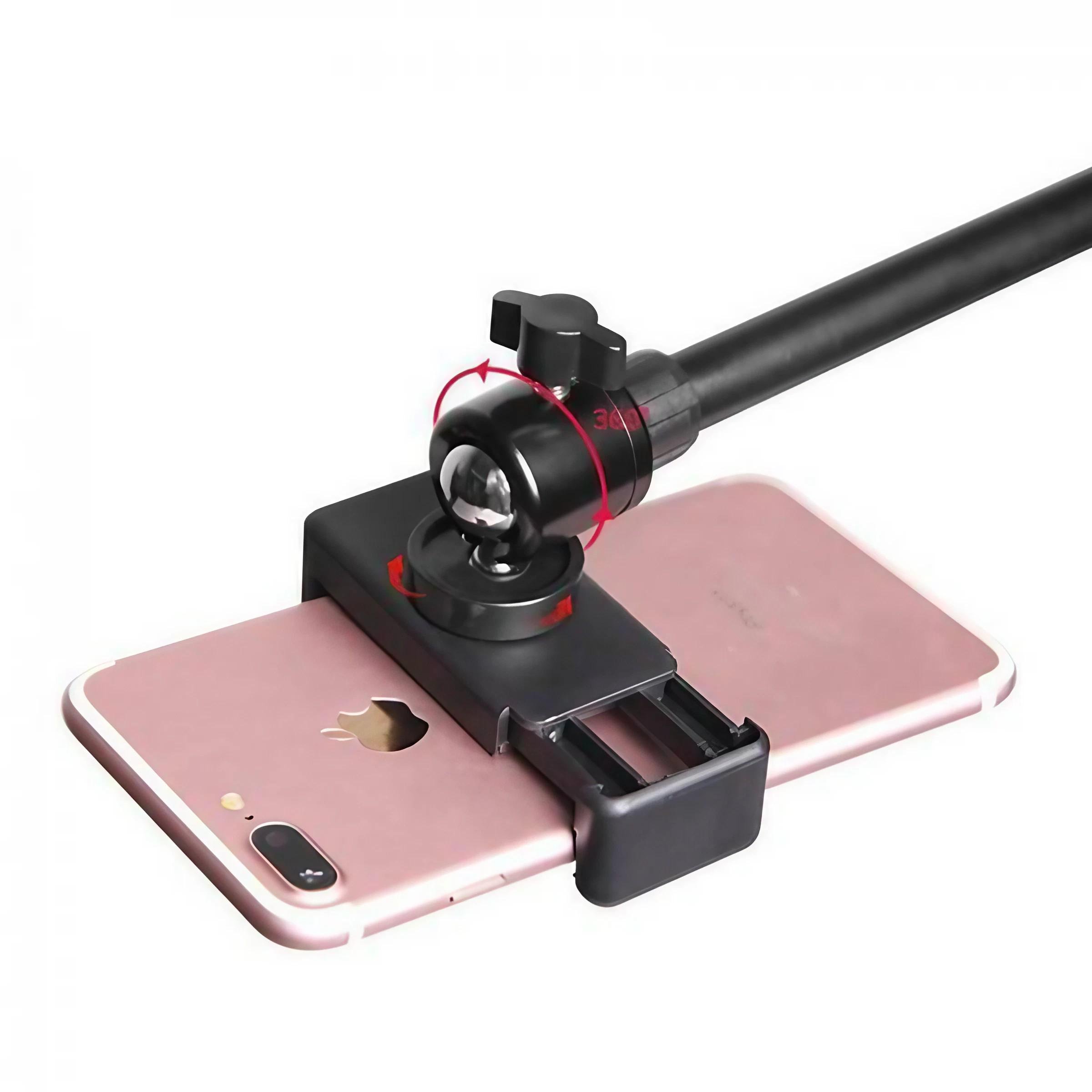 Штатив журавель універсальний 5в1 з тримачем для телефону/фотоапарата на 360 до 190 см (KMT- 786771) - фото 7 Штатив журавель універсальний 5в1 з тримачем для телефону/фотоапарата на 360 до 190 см (KMT- 786771) - фото 7