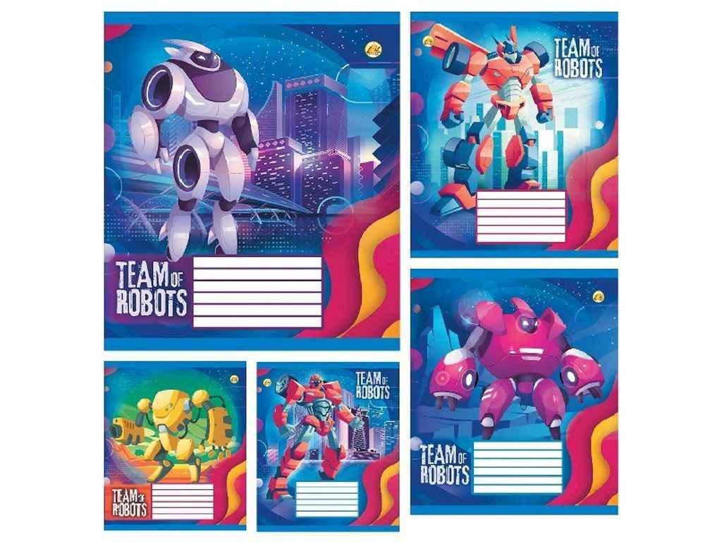 Тетрадь в линию Тетрада 12 л. 25 шт. твердая 32103 РАБОТА (929429)