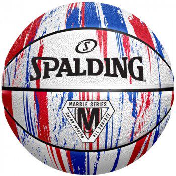 Мяч баскетбольный Spalding Marble Ball Unisex р. 7 Красный/Белый/Синий (689344406497)