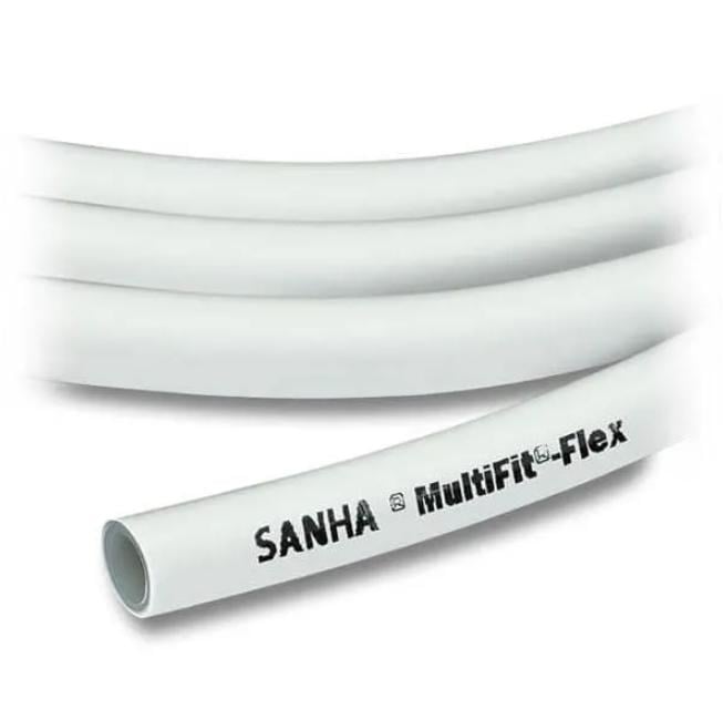 Труба металопластикова Sanha MultiFix-Flex бухта 100 м 20x2 мм Білий - фото 2