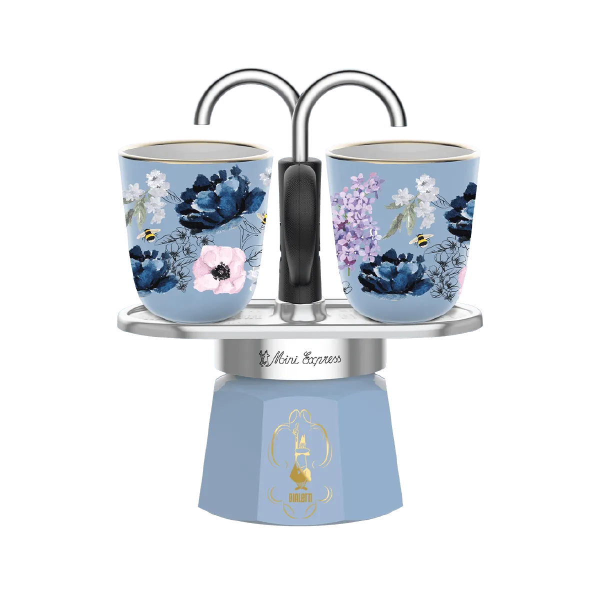 Гейзерна кавоварка Mini Express 2TZ Bialetti x Bridgerton 90 мл (0005439)