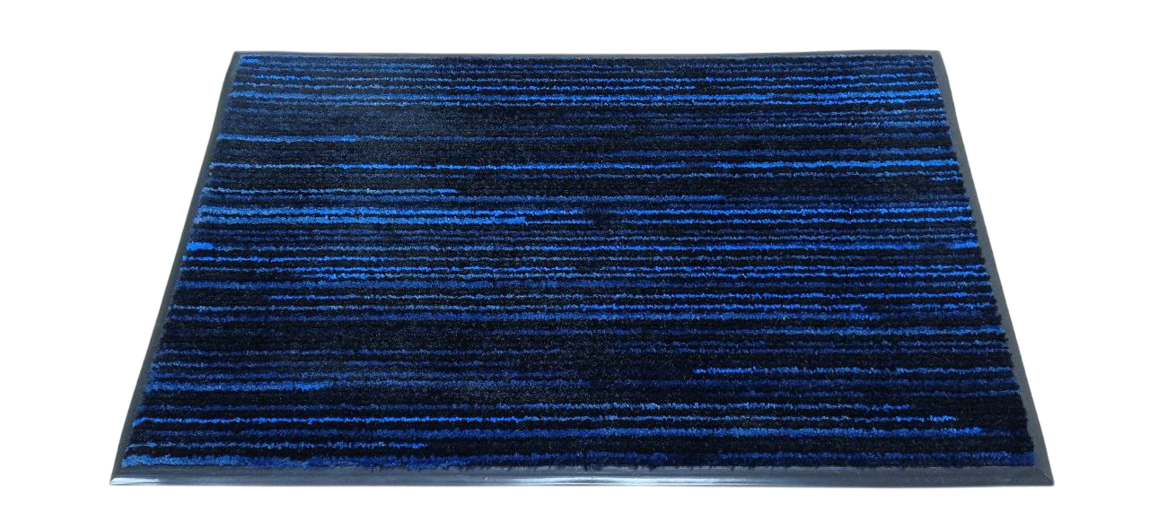 Коврик придверный АС-ОБЛІК Coral 80х50 см Синий (25981146)