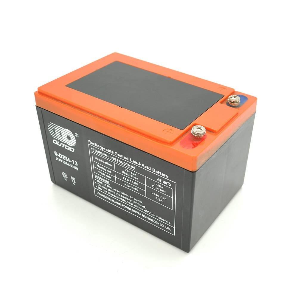 Батарея акумуляторна тягова AGM OUTDO 6-DZM-13 12V 13Ah 150х100х96 мм (38134)