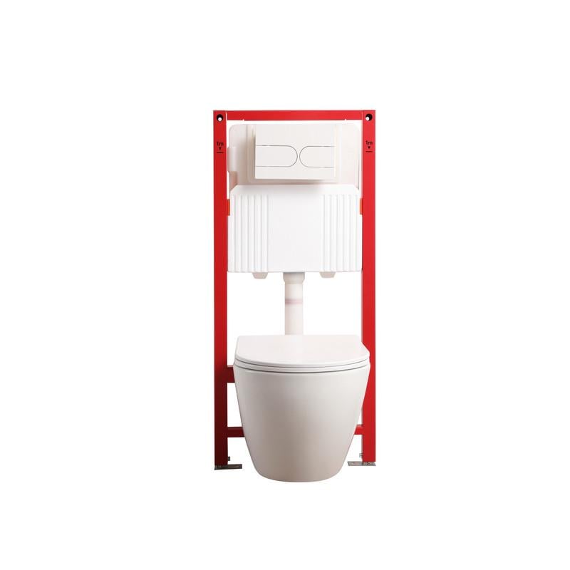 Комплект унитаз с установкой MIXXUS Premium ELLIPSE-SET-2101 система смыва TORNADO 3 (2596469813)