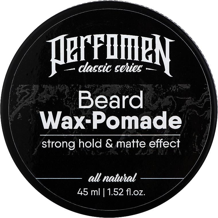 Віск-помада для бороди та вусів PerfomeN Beard Wax-Pomade матова 45 мл