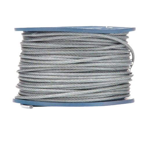 Трос оцинкованный Apro DIN 3055 6x7+FC 6 мм до 1359 кг бухта 100 м (32163528) Трос оцинкованный Apro DIN 3055 6x7+FC 6 мм до 1359 кг бухта 100 м (32163528)