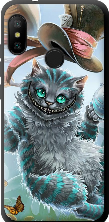 Чехол на Xiaomi Mi A2 Lite Чеширский кот 2 (3993b-1522-42517)