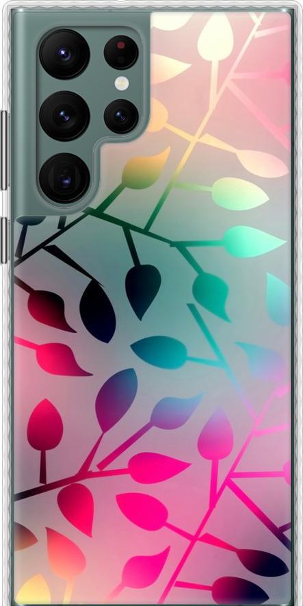 Чехол на Samsung Galaxy S22 Ultra Листья (2235pc-2500-42517)