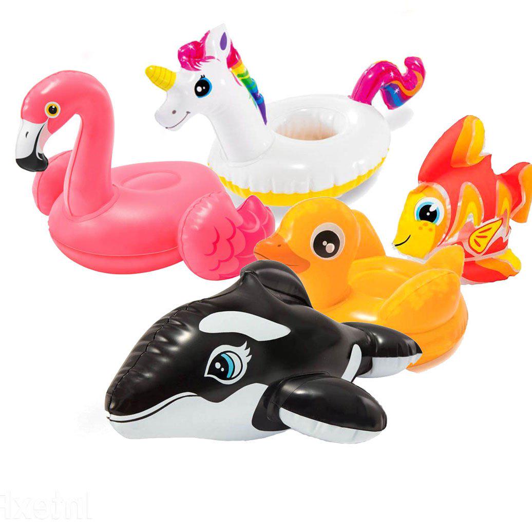Надувной набор игрушек Intex 58590-5 Зверюшки 5 в 1 (175571)