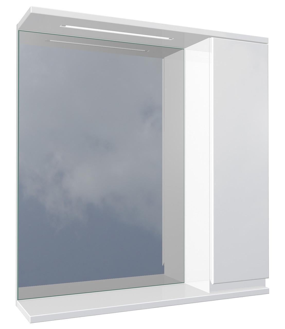 Шкаф зеркальный в ванную комнату AVT ЭКО 650 мм (avt-СЗК-65)