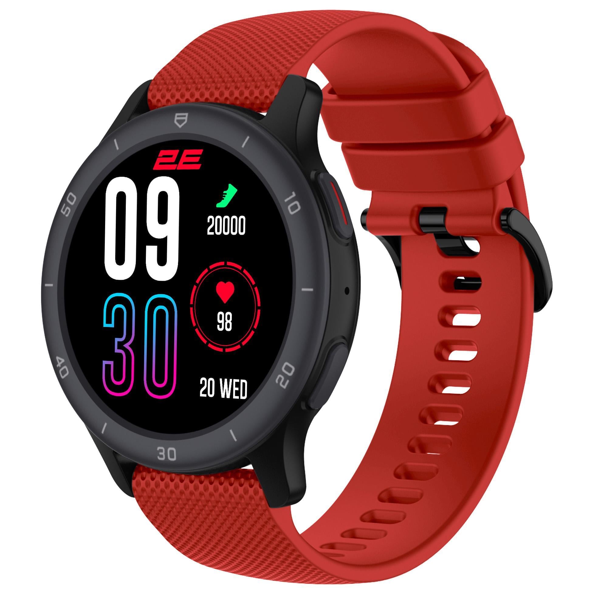 Смарт-часы 2E GT2 Amoled 1,32" 360x360 Bluetooth 5.2 Черный/Красный (622316) Смарт-часы 2E GT2 Amoled 1,32" 360x360 Bluetooth 5.2 Черный/Красный (622316)