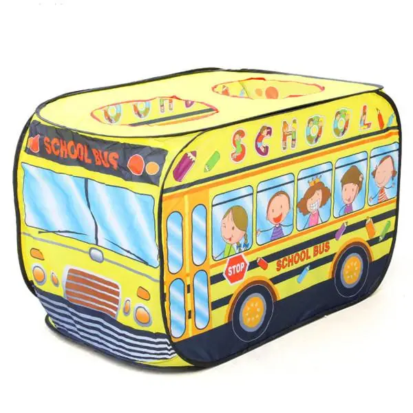 Палатка детская Школьный автобус с сумкой для транспортировки 110х70х66 см Желтый (147-107- HP-S-5NDY)