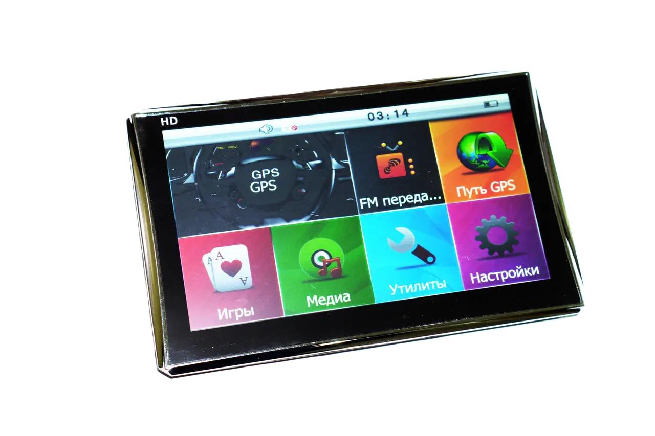 Автомагнитола 7" GPS-навигатор 7007 8 GB 800 MHz 256mb IGO/Navitel/CityGuide (604359)