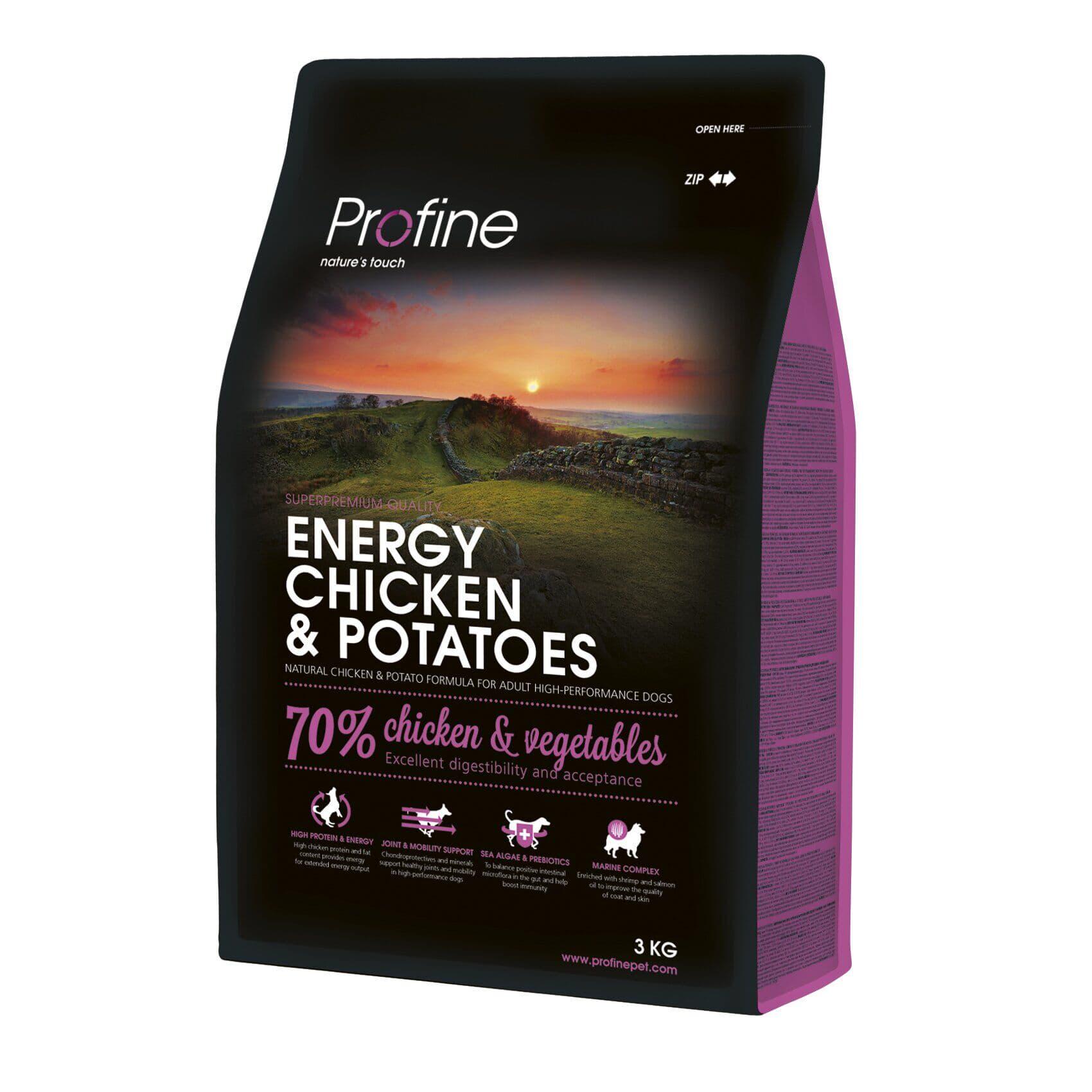 Сухой корм для собак Profine Energy Chicken с курицей 3 кг (25868)