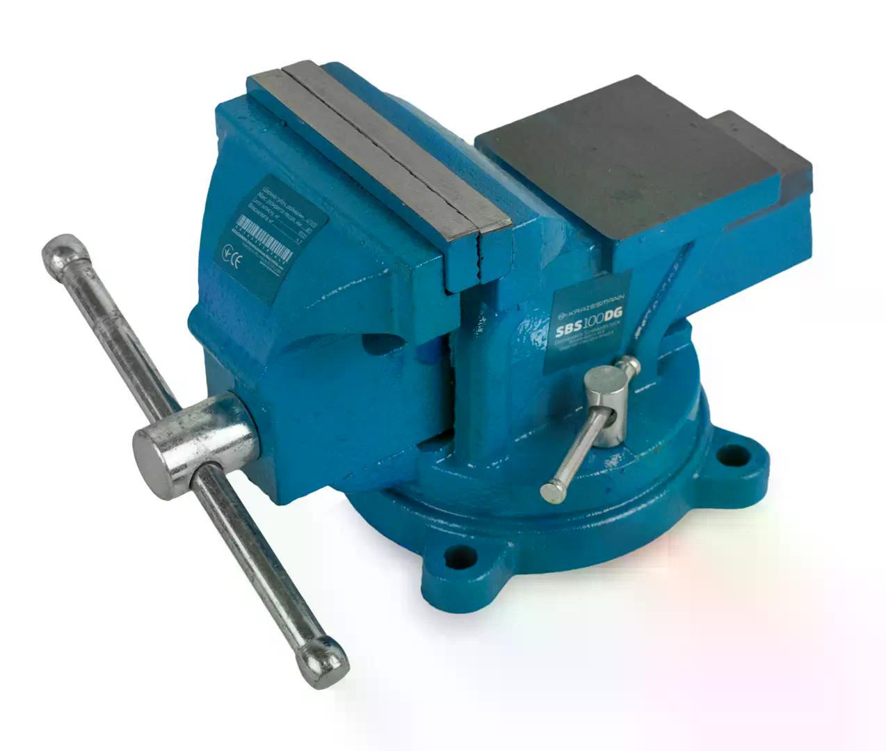 Тиски слесарные вращающиеся KRAISSMANN SBS 100 DG губки 100 мм (30953498) Тиски слесарные вращающиеся KRAISSMANN SBS 100 DG губки 100 мм (30953498)