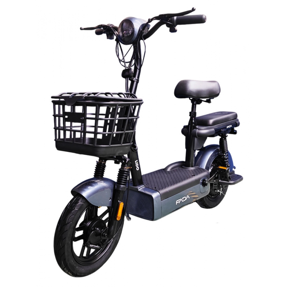 Електровелосипед FADA LiDO 500 W Сірий (1950690591)