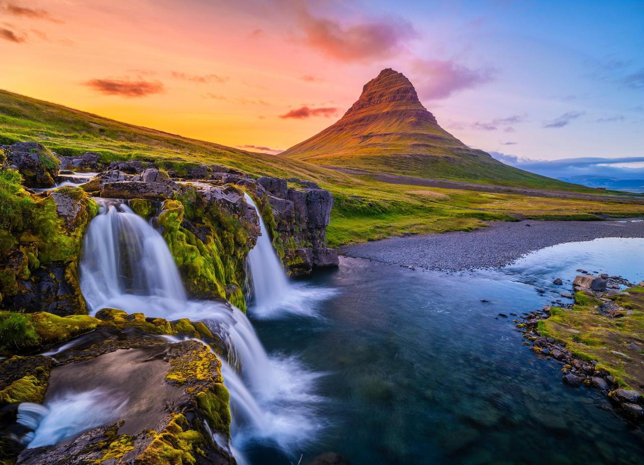 Картина на полотні Водоспад 30х40 см (PR417)