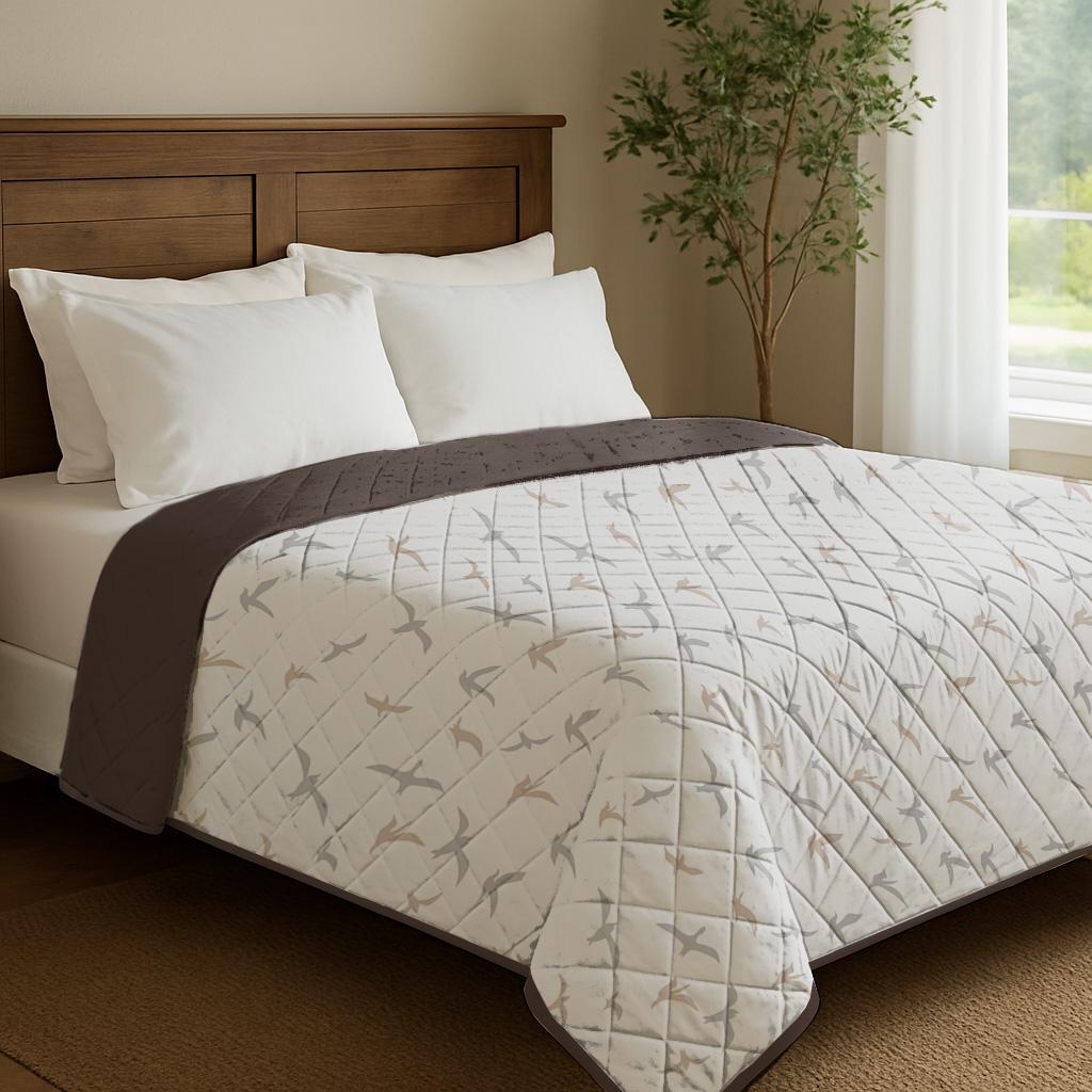 Покрывало двустороннее Zastelli BIRDS Reverce 145х210 см Разноцветный (22680) Покрывало двустороннее Zastelli BIRDS Reverce 145х210 см Разноцветный (22680)