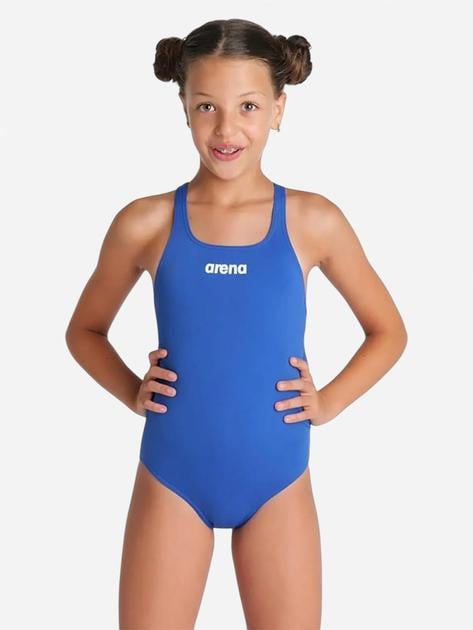 Купальник закритий для дівчат Arena TEAM SWIMSUIT SWIM PRO SOLID 128 см Синій ( 004762-720 128 см)
