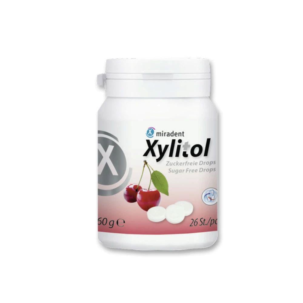 Леденцы Miradent с ксилитолом Xylitol Drops вишня 26 шт. (2224077963)