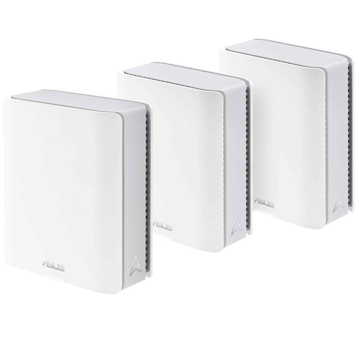 Wi-Fi Mesh-система Asus ZenWiFi BT8 3pk Wi-Fi 7 BE14000 White (90IG0930-MO3B40)