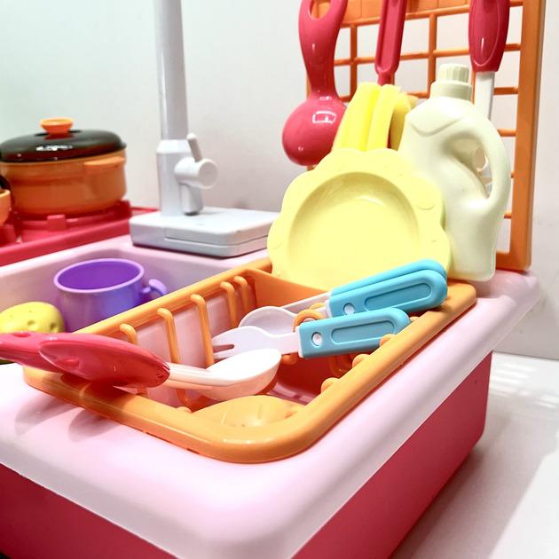 Кухня игрушечная Limo Toy WD-T41 с мойкой 29 пр. - фото 3 Кухня игрушечная Limo Toy WD-T41 с мойкой 29 пр. - фото 3