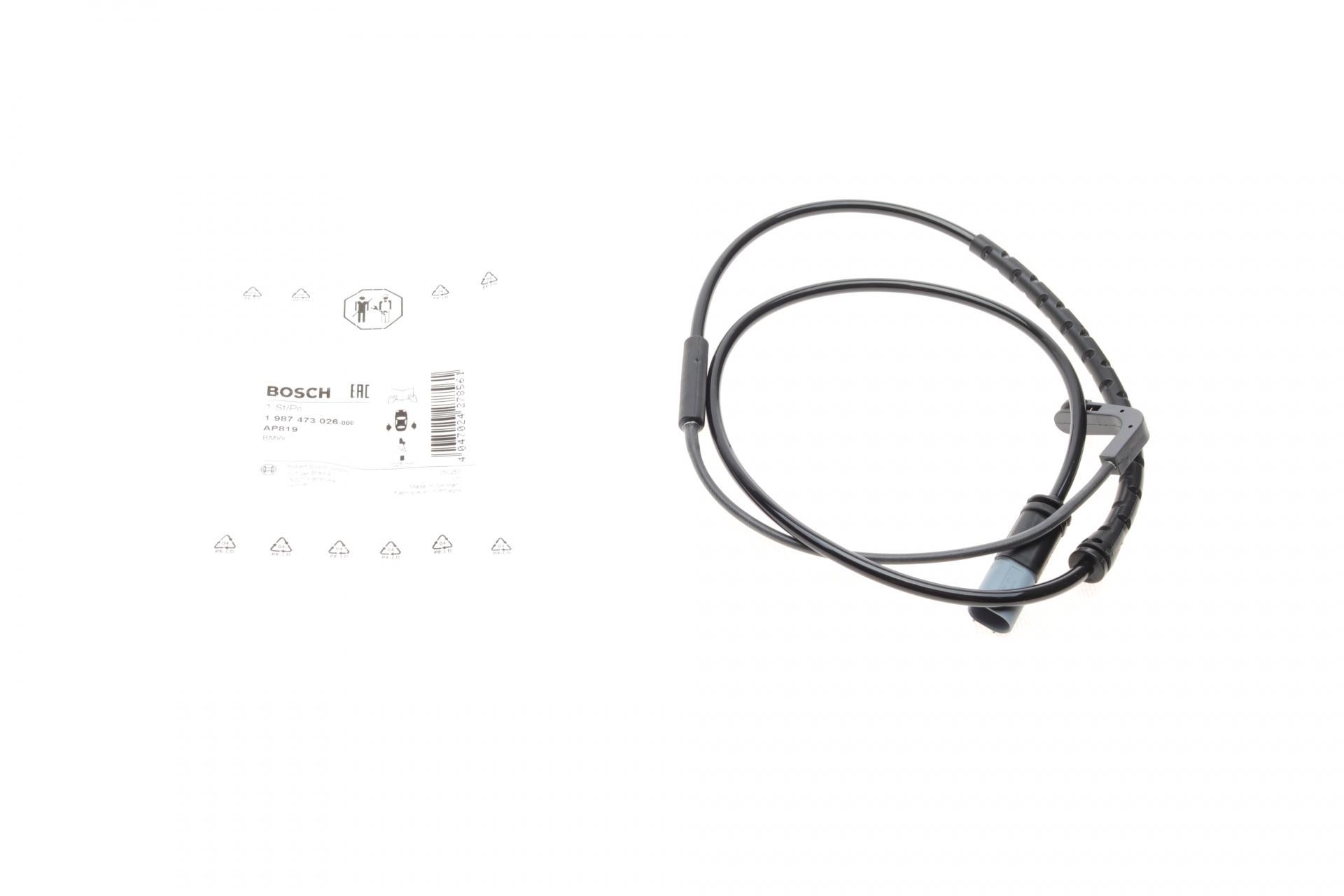 Датчик износа тормозных колодок задних BMW X5 E70/X6 E71/E72 3,0/3,0D 07-- (1 987 473 026)