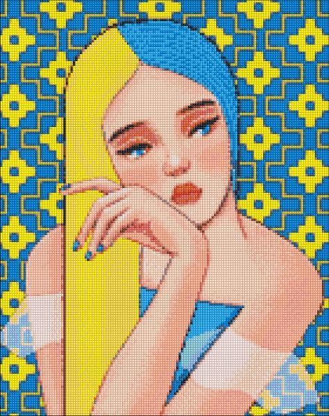 Алмазная мозаика Идейка Патриотическая Непоколебимая 40х50 см на подрамнике (AMO7243)