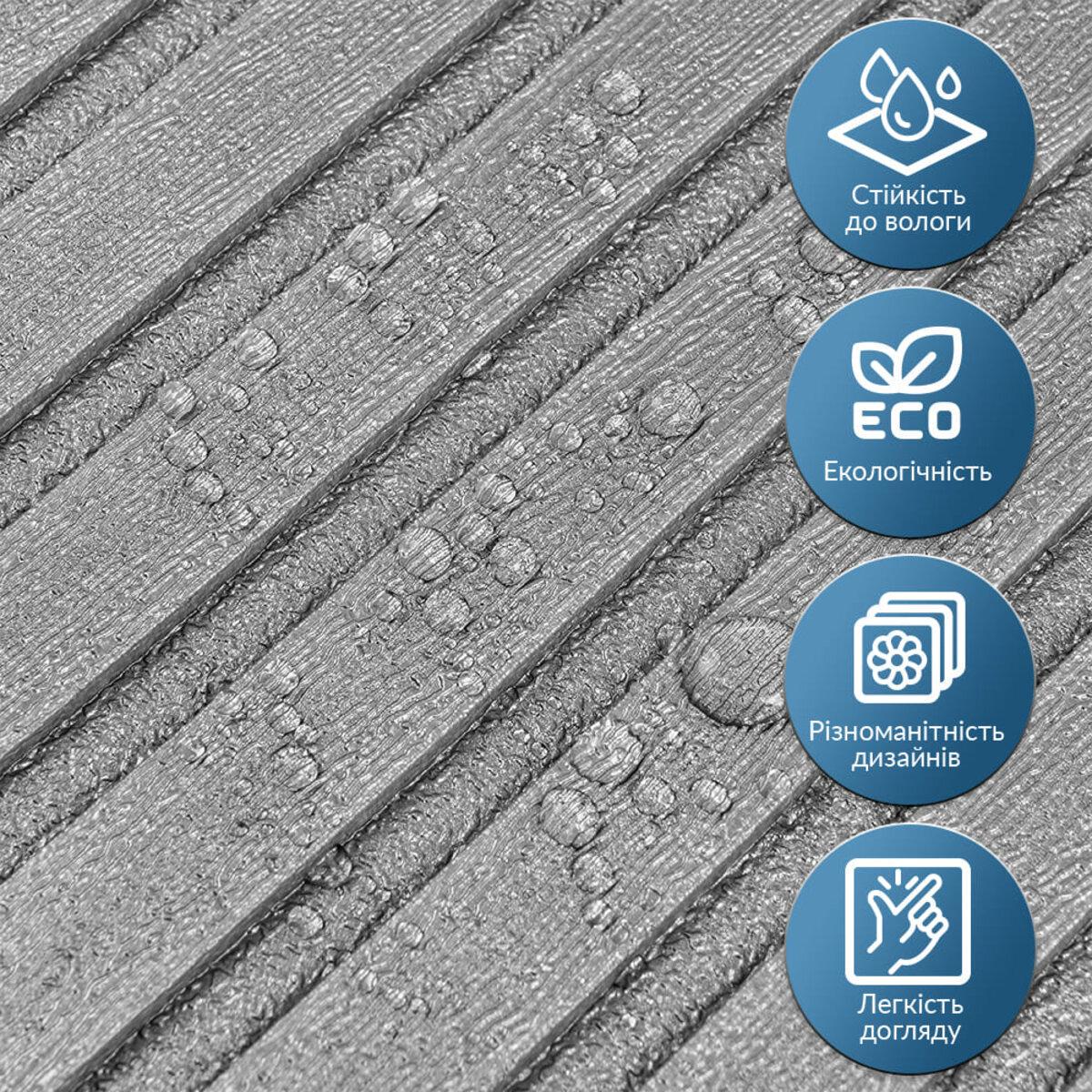 Реечная панель в рулоне 2900х350х6 мм Серебристый (SW-00002072) - фото 5 Реечная панель в рулоне 2900х350х6 мм Серебристый (SW-00002072) - фото 5