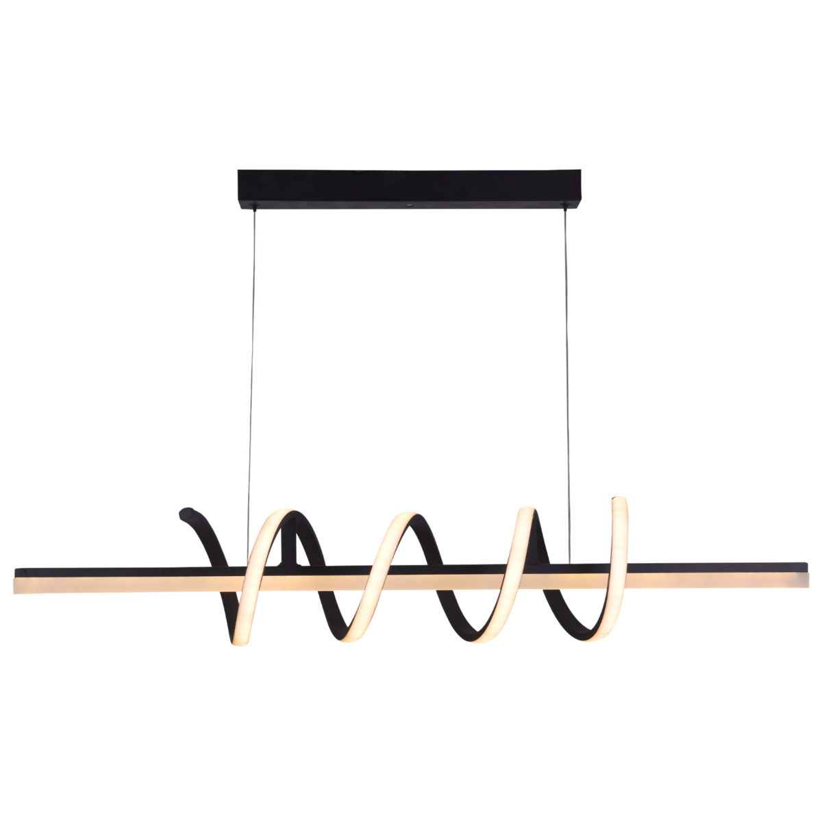 Люстра подвесная светодиодная Light House SRS-19636 BK 66W Черный