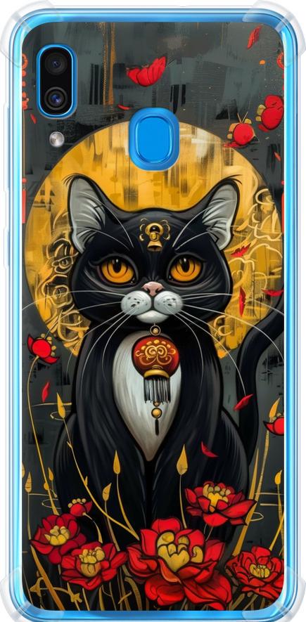 Чехол на Samsung Galaxy A20 2019 A205F China Cat (6134sp-1761-42517)