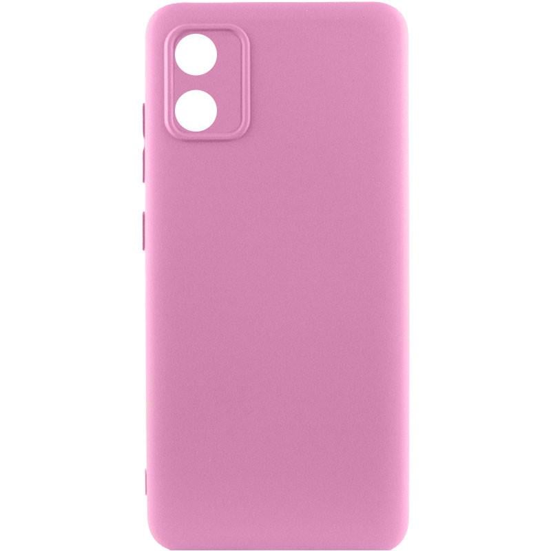 Протиударний чохол Silicone Cover Lakshmi Full Camera (AA) для Motorola Moto E13 Розовий/Pink