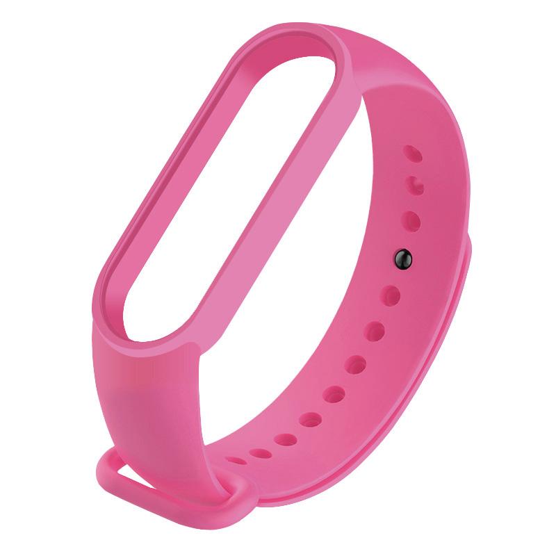 Силиконовый ремешок BeCover для Xiaomi Mi Smart Band 5/Mi Smart Band 6 Hot Pink (705556)