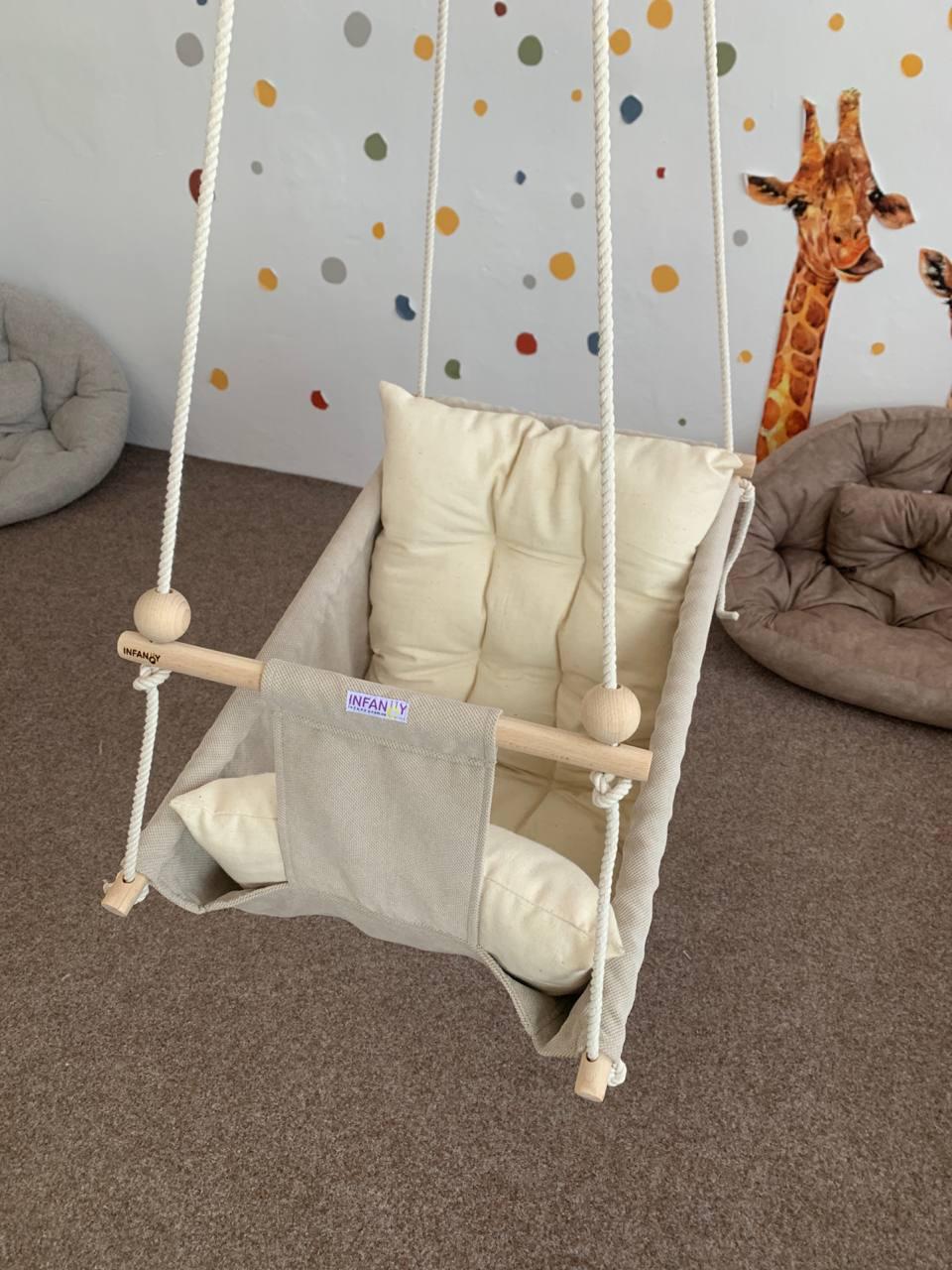 Детская качеля Infancy Бежевый (18294063)