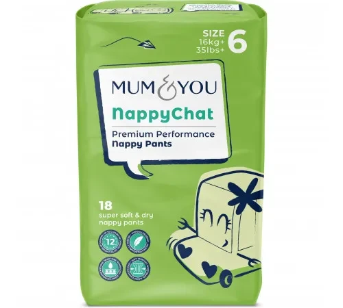 Підгузки-трусики Mum&you 16+ кг 18 шт. (2779695987)