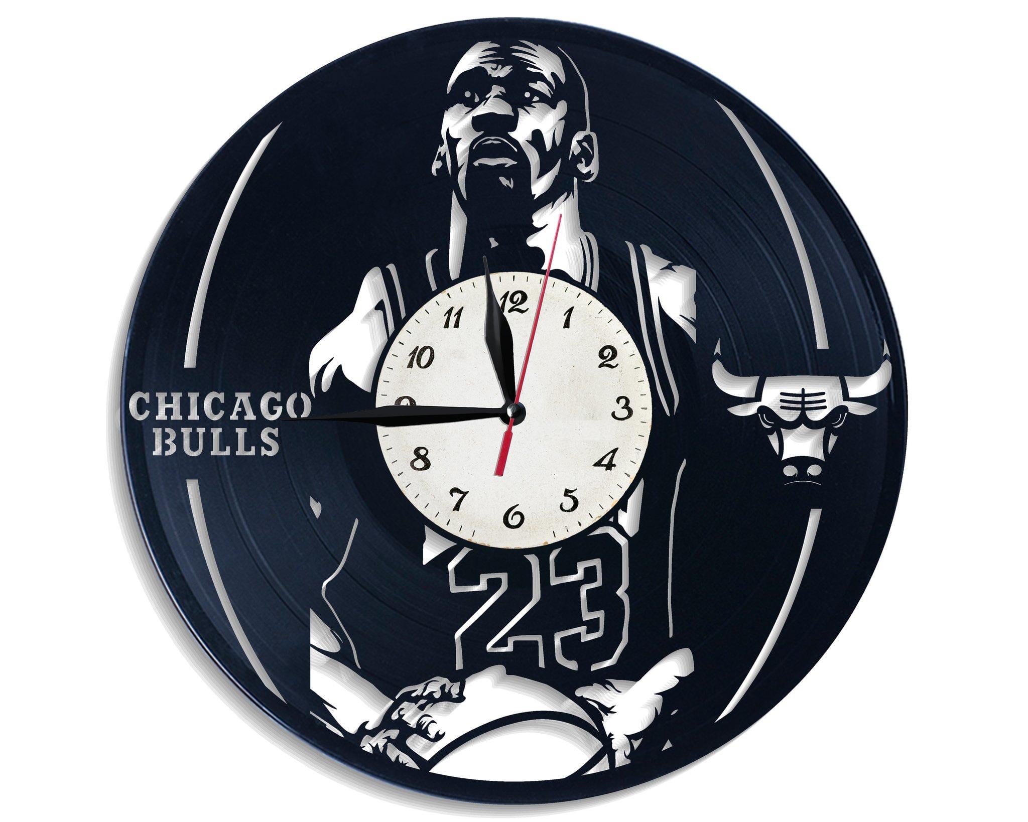 Часы настенные Майкл Джордан 2566 из виниловой пластинки