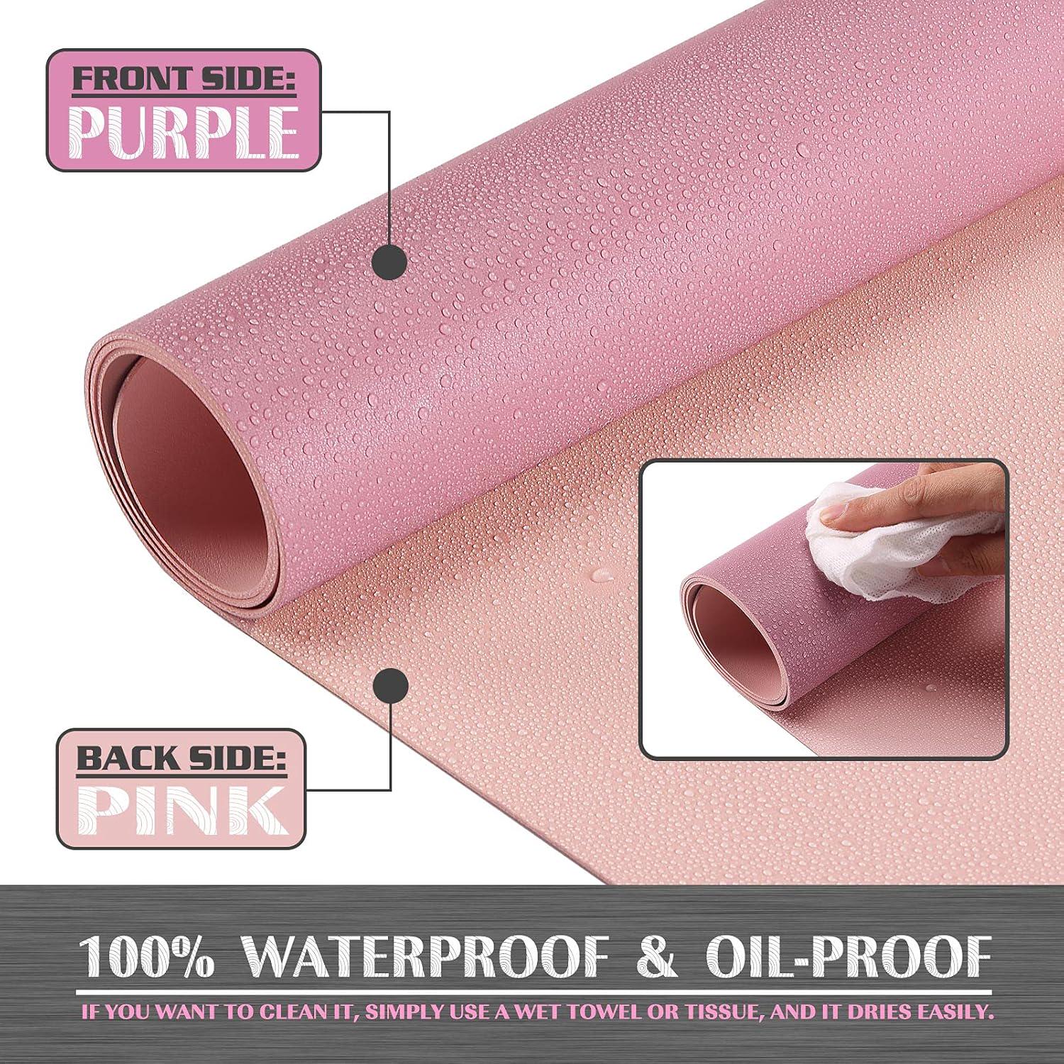 Килимок для мишки Desk Mat Ultra Slim 900x400x1.8 мм Violet/Pink (20301) - фото 14 Килимок для мишки Desk Mat Ultra Slim 900x400x1.8 мм Violet/Pink (20301) - фото 14