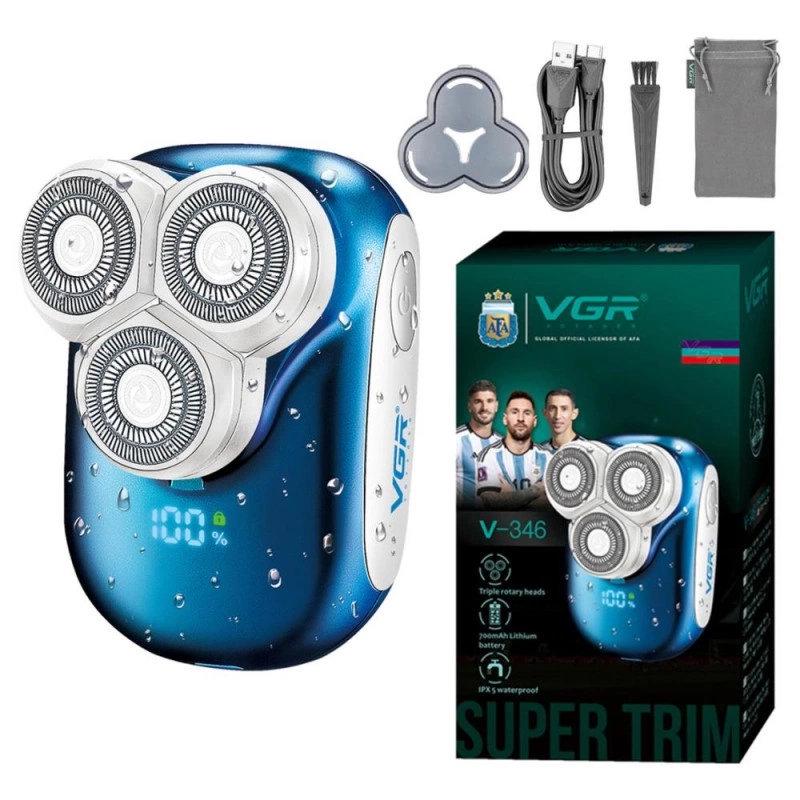 Электробритва VGR V-346 5 Вт 3500 об/мин 700 мА·ч IPX5 Синий (32406735) Электробритва VGR V-346 5 Вт 3500 об/мин 700 мА·ч IPX5 Синий (32406735)