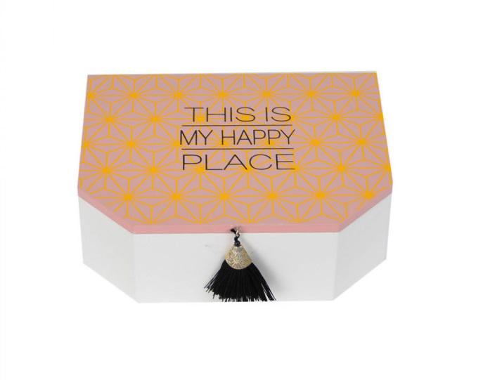 Шкатулка Art This is my happy place PR181 Розовый (DR000756)