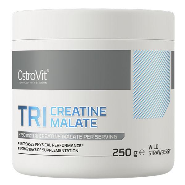 Креатин комплекс OstroVit Tri Creatine Malate 250 г 62 порции Wild Strawberry (000025079)