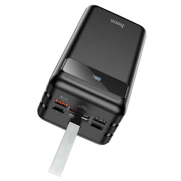 Повербанк Hoco J86B Electric 60000 mAh 22.5W + PD 20W с настольной лампой