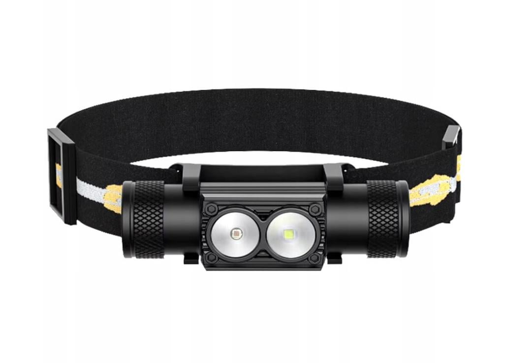 Фонарик налобный Sofirn H25LR белый и красный свет с аккумулятором (255)