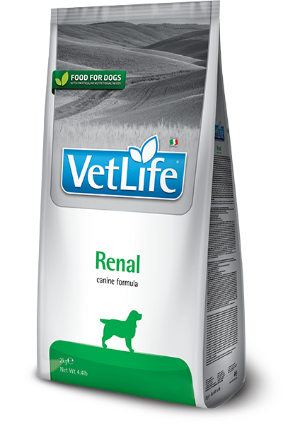 Корм сухой Farmina Vet Life Renal для собак для поддержания функции почек 2 кг