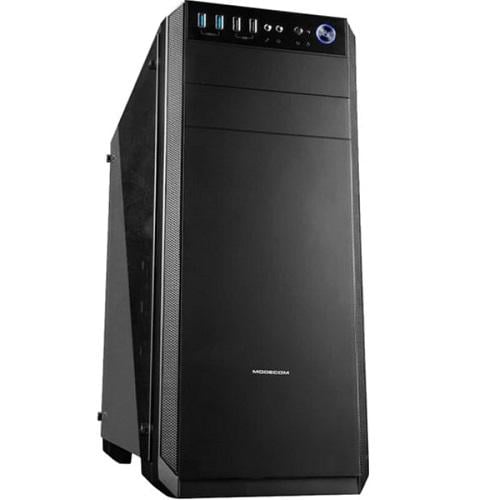 Корпус Modecom Oberon Pro Glass Midi-Tower no PSU ATX Black (AT-OBERON-PG-10-000000-00) - фото 1