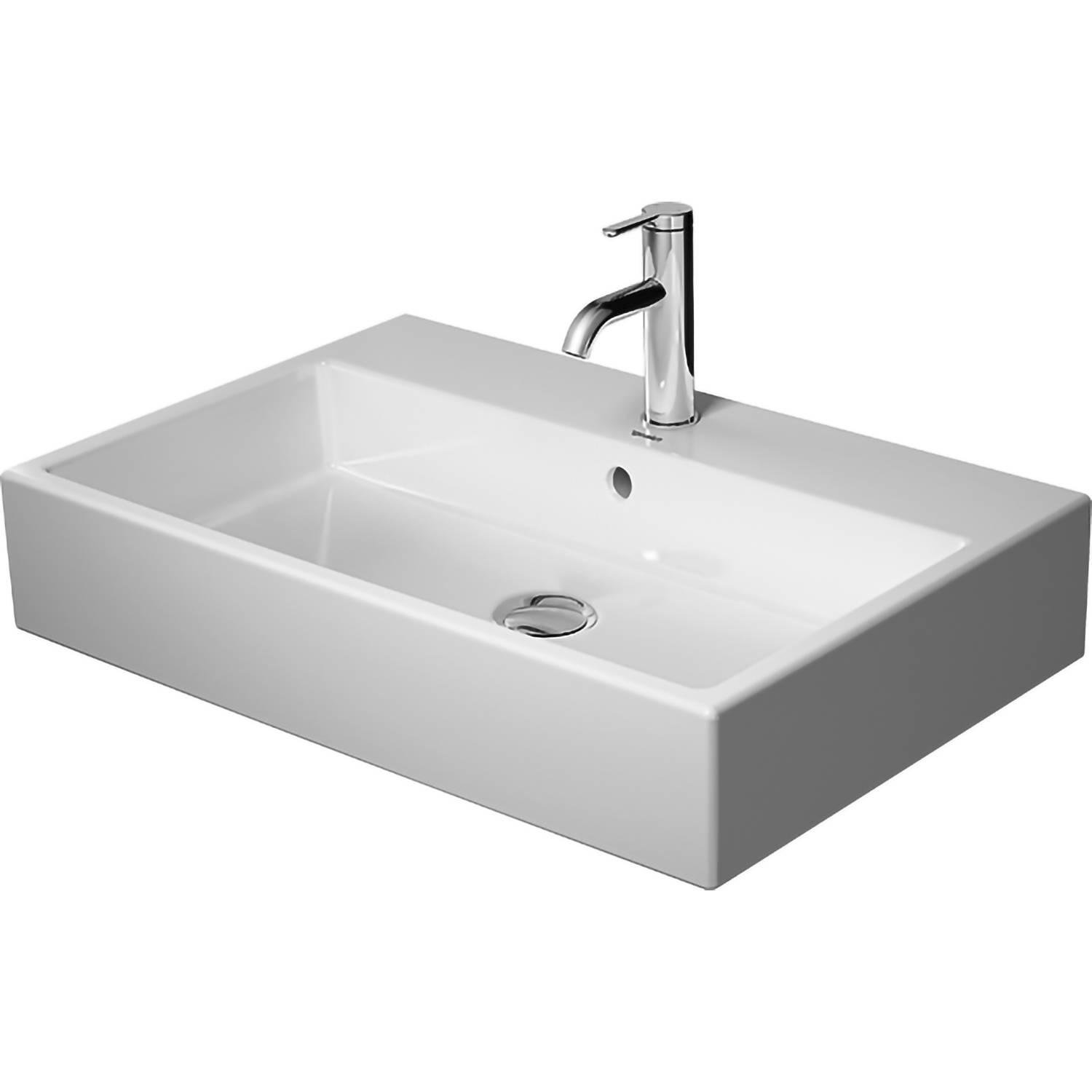 Умивальник меблевий DURAVIT Vero Air 2350600000 600x470x165 мм Білий (112902)