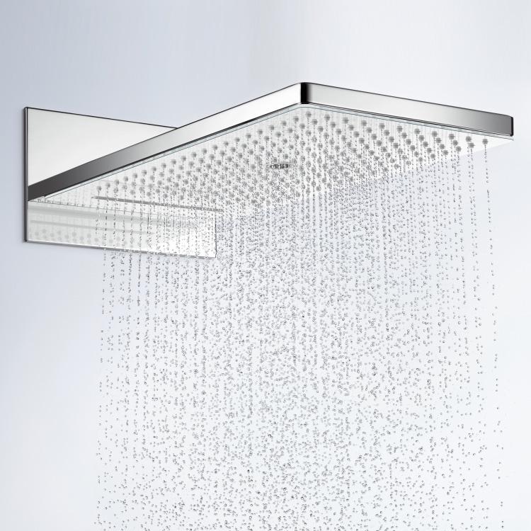 Душ верхній із кронштейном Hansgrohe Rainmaker Select 24001400 258 мм Хром (77997) - фото 5