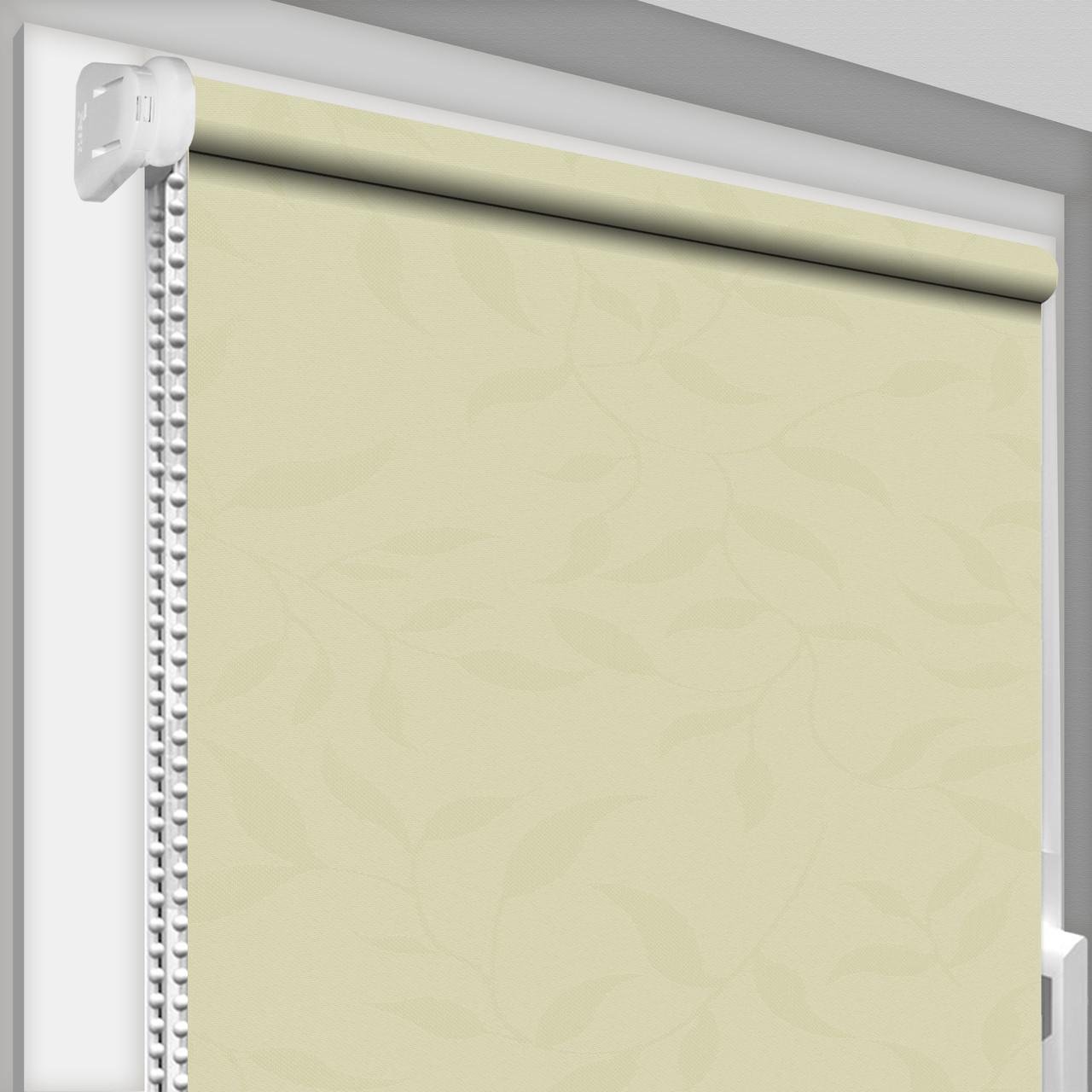 Рулонная штора DECO SHARM Натура 2262 открытого типа 1600х1700 мм Светло-бежевый